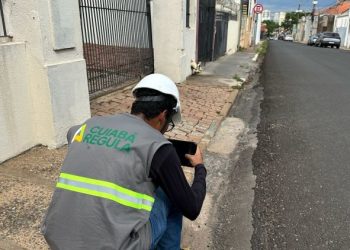 Cuiabá Regula cobra correção de falhas em obras da Águas Cuiabá