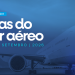 Dados de tarifas aéreas do mês de setembro estão disponíveis para consulta